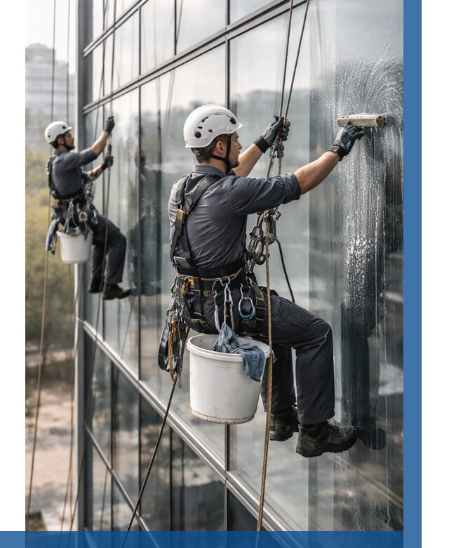 Мойка сплошного остекления в Череповце, заказать от 307 р.| ВЫСОТНИК-Чрп