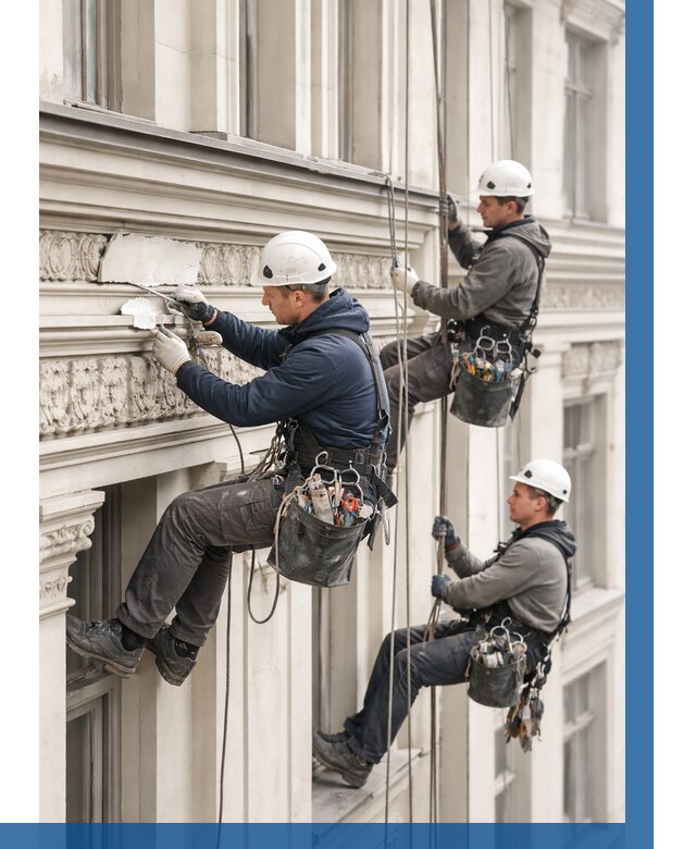 Ремонт карнизов и молдингов в Череповце от 1227 р. | ВЫСОТНИК-Чрп