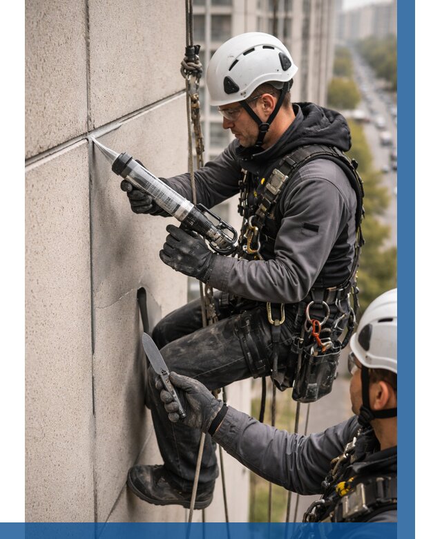 Первичная герметизация швов в Череповце от 613 р. | ВЫСОТНИК-Чрп