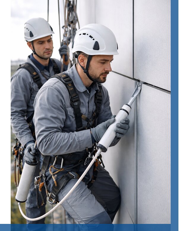 Герметизация швов вилатермом в Череповце от 613 р. | ВЫСОТНИК-Чрп