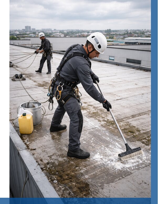 Очистка крыши по графику в Череповце от 7666 р. | ВЫСОТНИК-Чрп