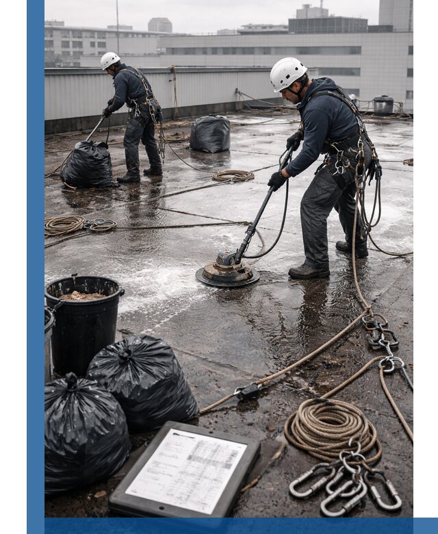 Плановая очистка кровли по графику в Череповце для безопасности