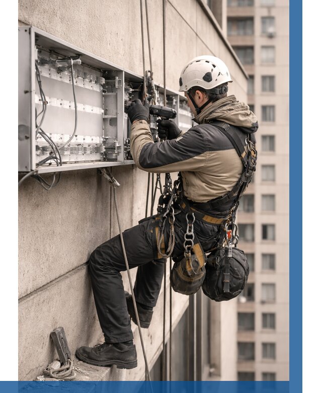 Ремонт вывески на высоте в Череповце от 4599 р. | ВЫСОТНИК-Чрп