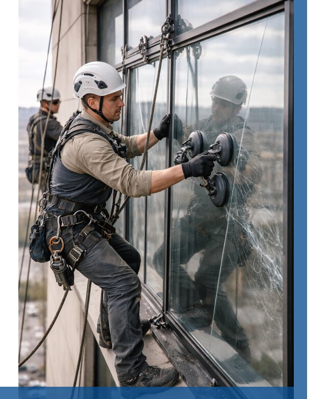 Замена стекла в витраже в Череповце под ключ от 8688 р. | ВЫСОТНИК-Чрп