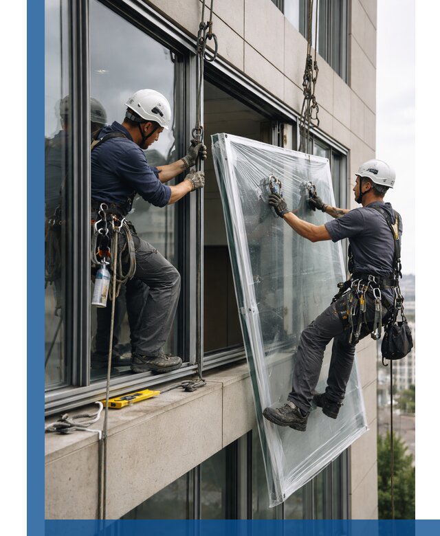 Профессиональная замена стекла в витраже в Череповце с гарантией