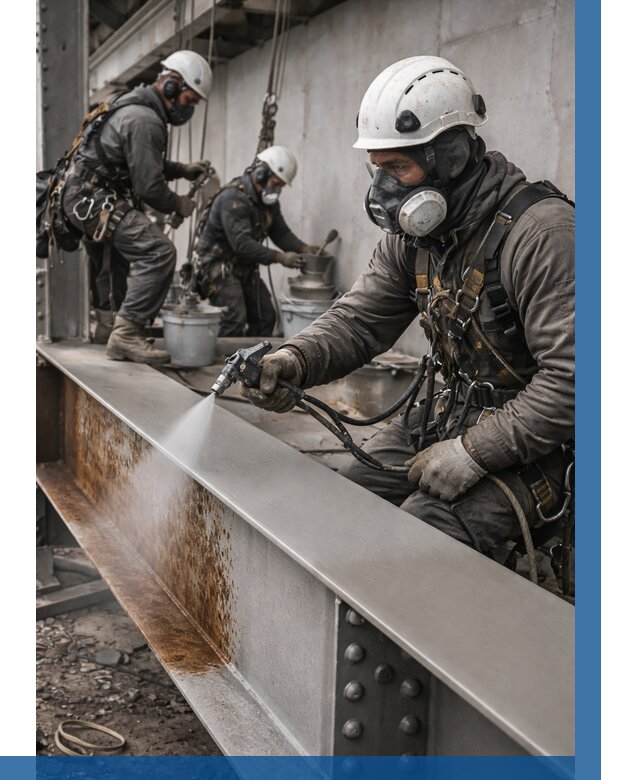 Антикоррозионная покраска металла в Череповце от 715 р. | ВЫСОТНИК-Чрп