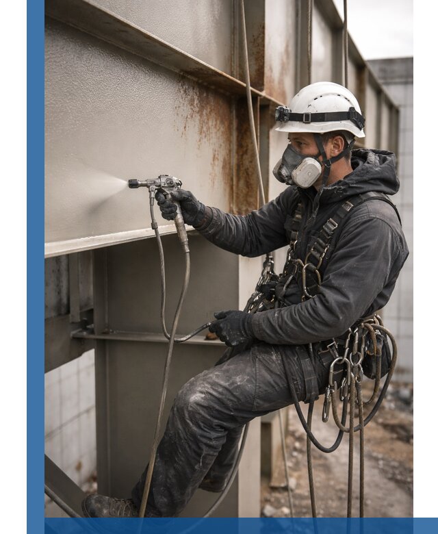 Антикоррозионная покраска металлических конструкций в Череповце