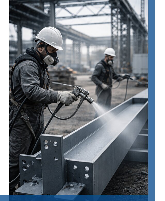 Антикорроз. обработка металлоконстр. в Череповце от 460 р. | ВЫСОТНИК-Чрп