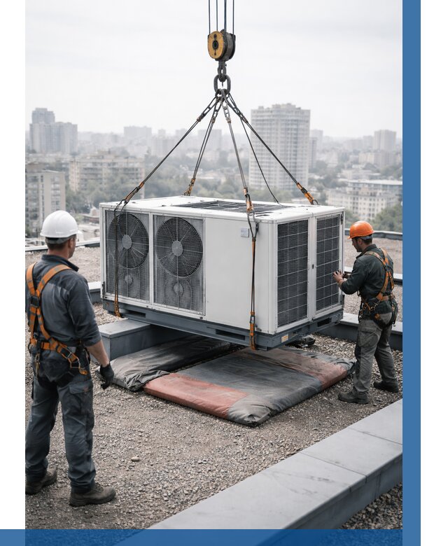 Подъем груза на крышу в Череповце от 5111 р. | ВЫСОТНИК-Чрп заказать