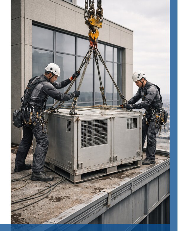 Такелажные работы на высоте в Череповце от 8177 р. | ВЫСОТНИК-Чрп