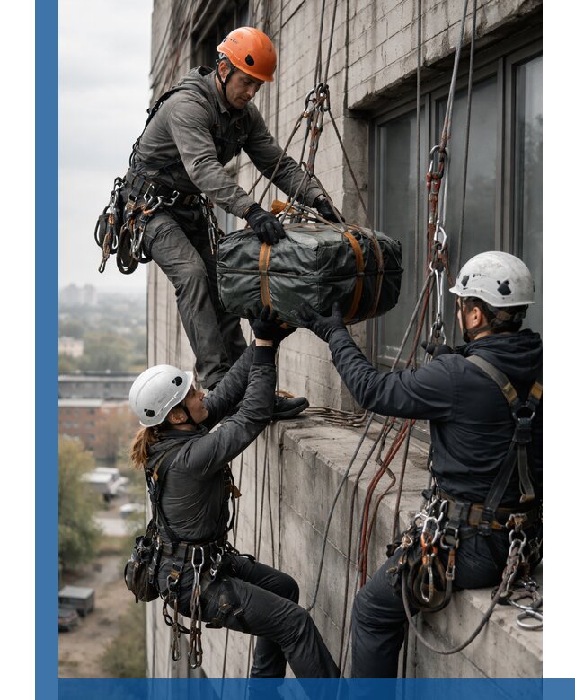 Перемещение грузов вручную в Череповце профессионально и безопасно