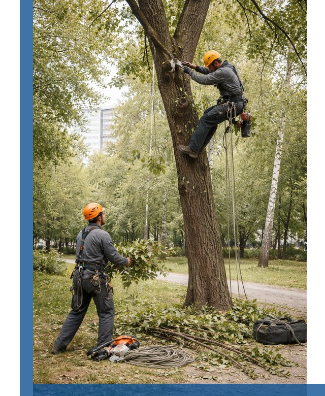 Санитарная обрезка деревьев в Череповце, профессионально и безопасно