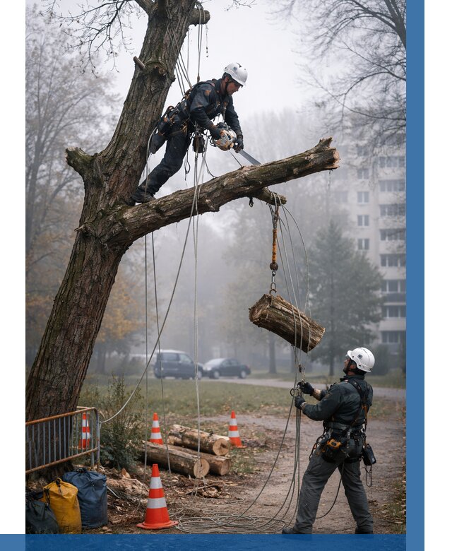 Удаление аварийных деревьев в Череповце от 15332 р. | ВЫСОТНИК-Чрп