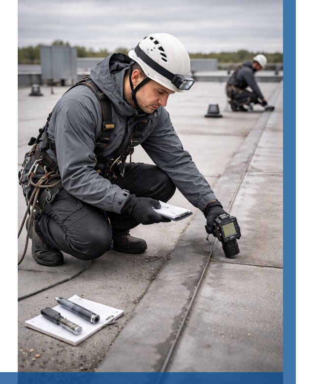 Обследование кровли на протечки в Череповце от 4599 р. | ВЫСОТНИК-Чрп