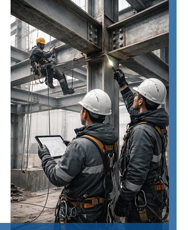 Обследование металлоконструкций в Череповце от 5622 р. | ВЫСОТНИК-Чрп